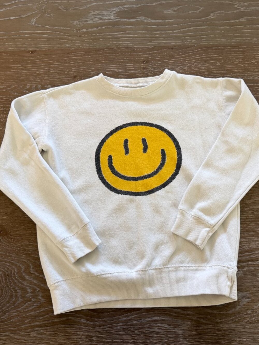 Girls Vintage Havana smiley face sweatshirt pullover size Small 7/8